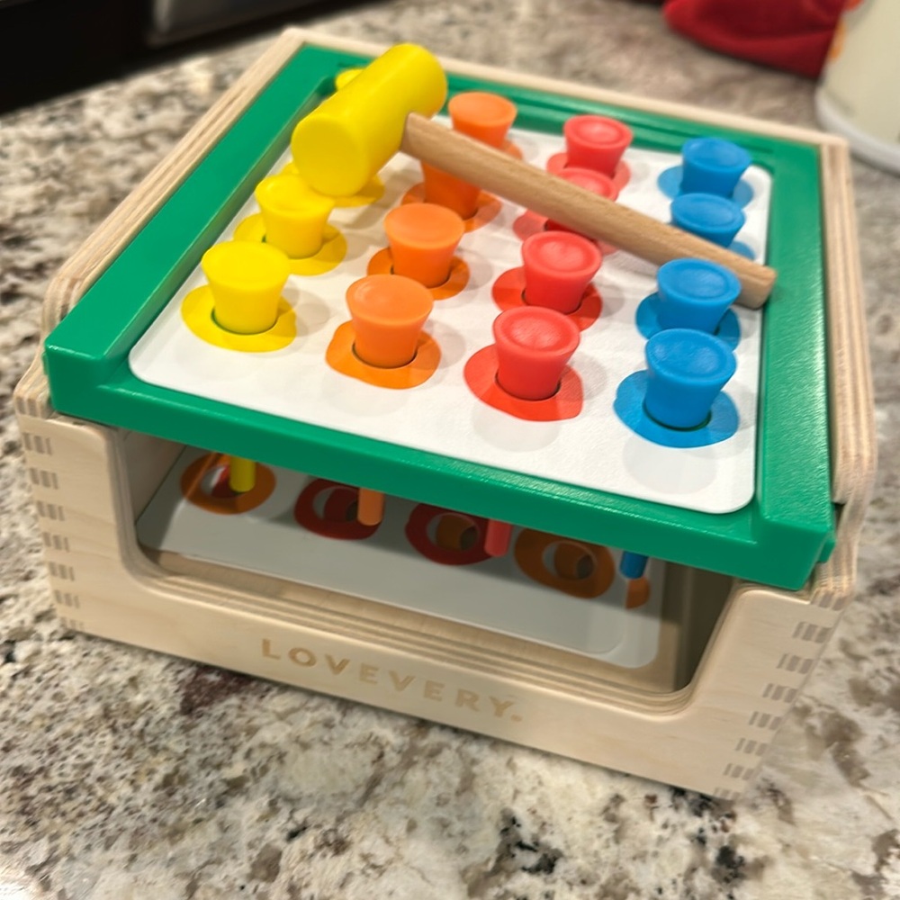 Lovevery match and tap hammer